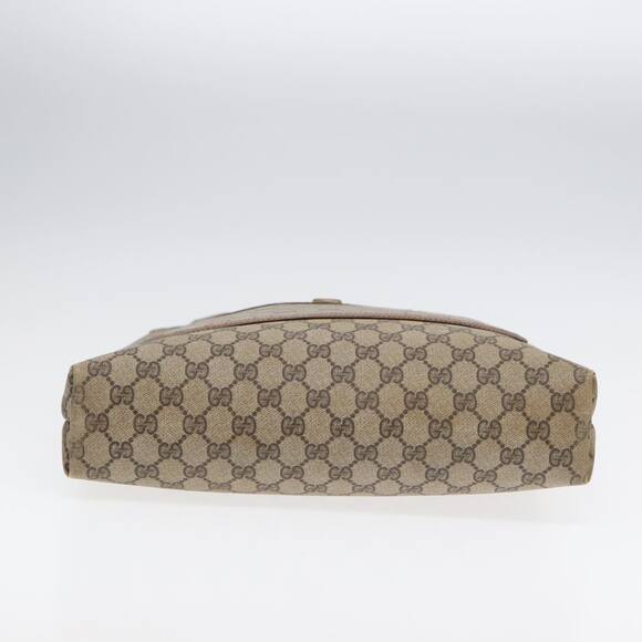 GUCCI GG Supreme Web Sherry Line Tote Bag Pvc Beige 001 080 494 - Picture 5 of 16